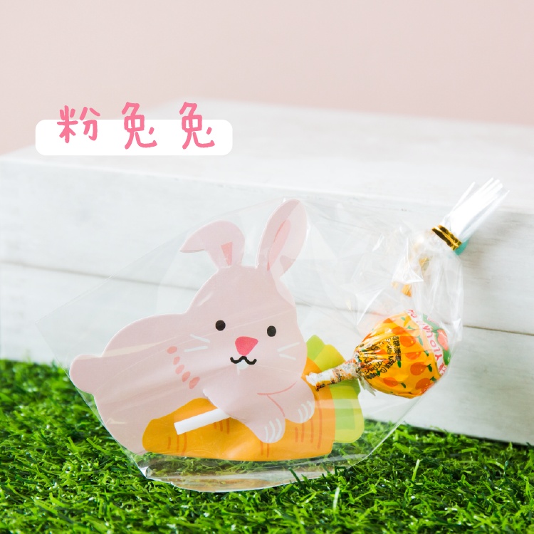 可愛兔兔造型紙卡棒棒糖 商品圖3
