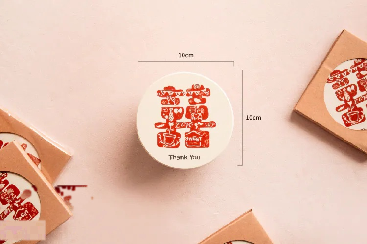 吸水杯墊-時尚創意囍字款 商品圖10