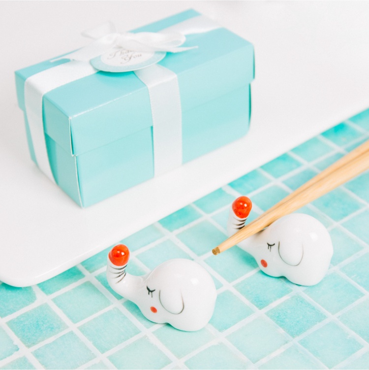 好對象筷架Tiffany盒套組 商品圖1