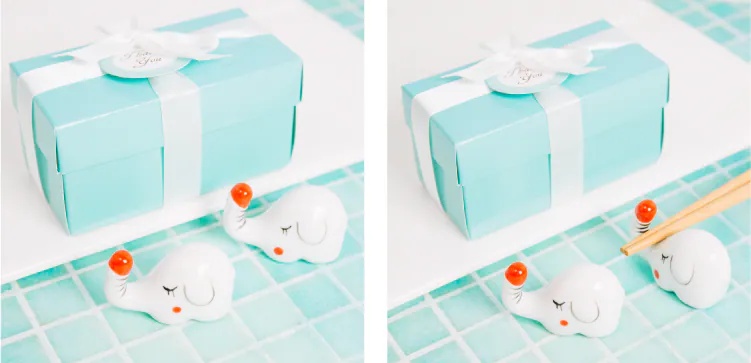好對象筷架Tiffany盒套組 商品圖12