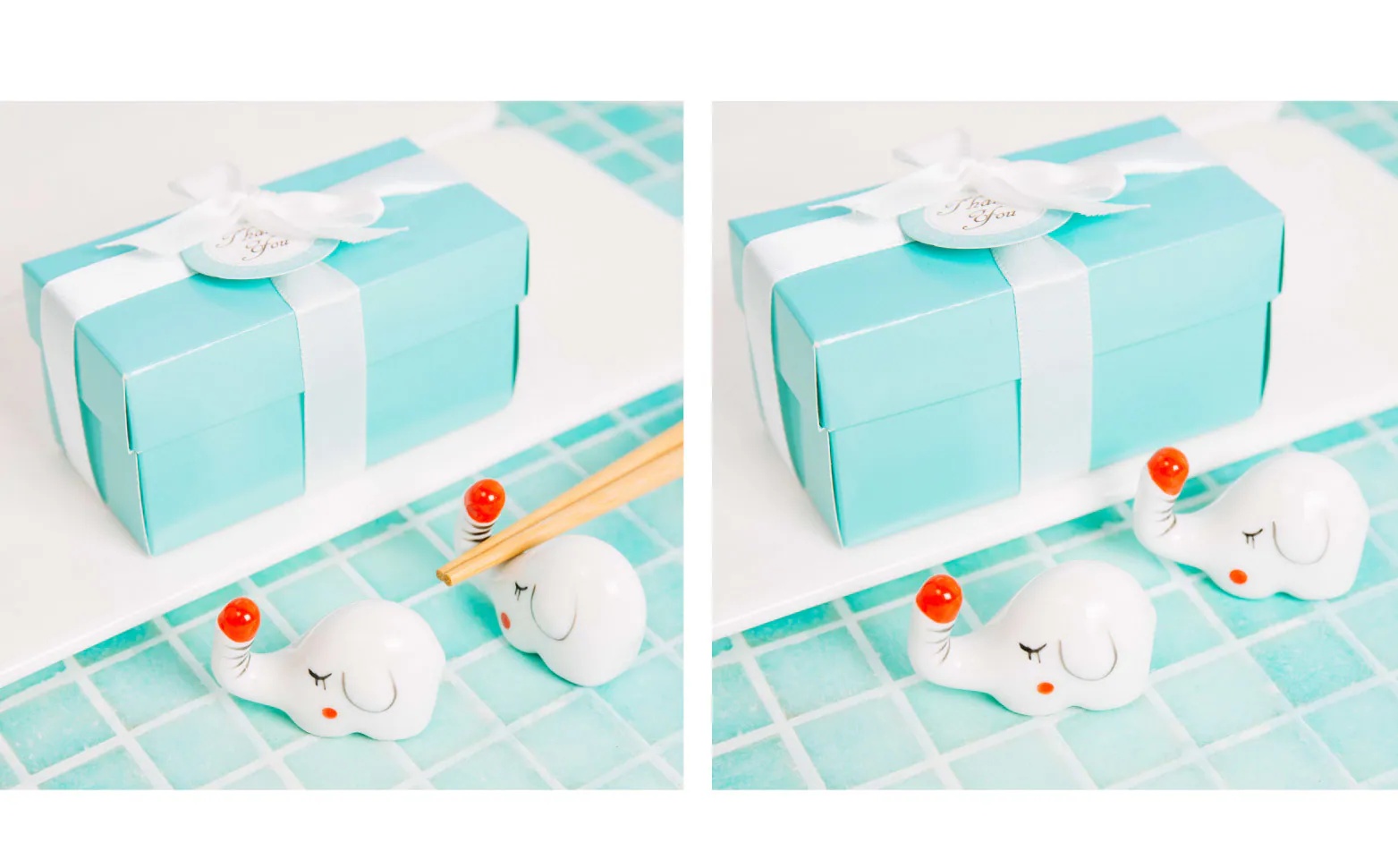 好對象筷架Tiffany盒套組 商品圖13