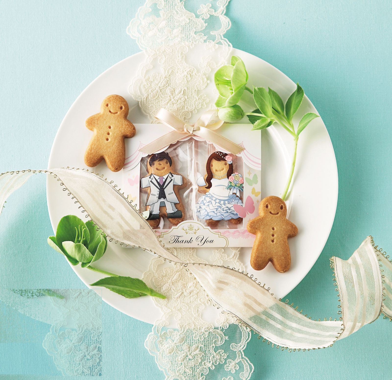 婚禮祝福人形造型餅乾 Itsumademo yoroshi cookie 商品圖1