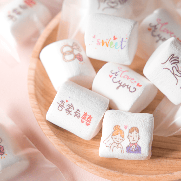 幸福婚禮系列主題棉花糖 商品圖1