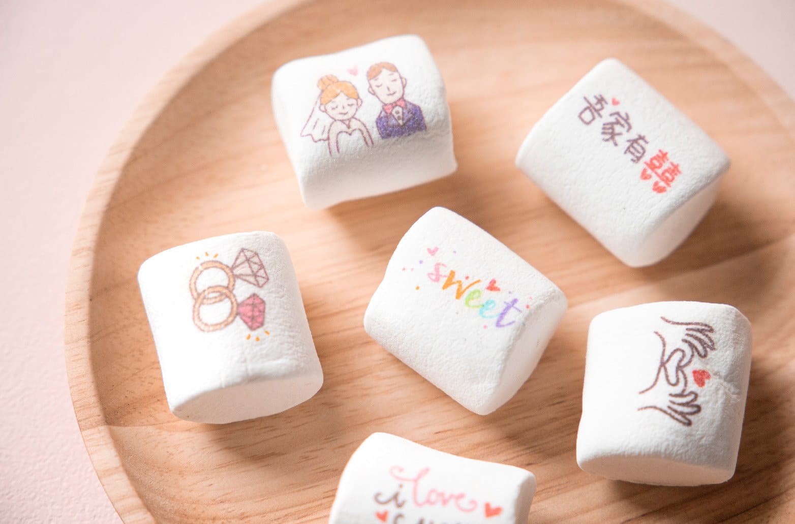 幸福婚禮系列主題棉花糖 商品圖4