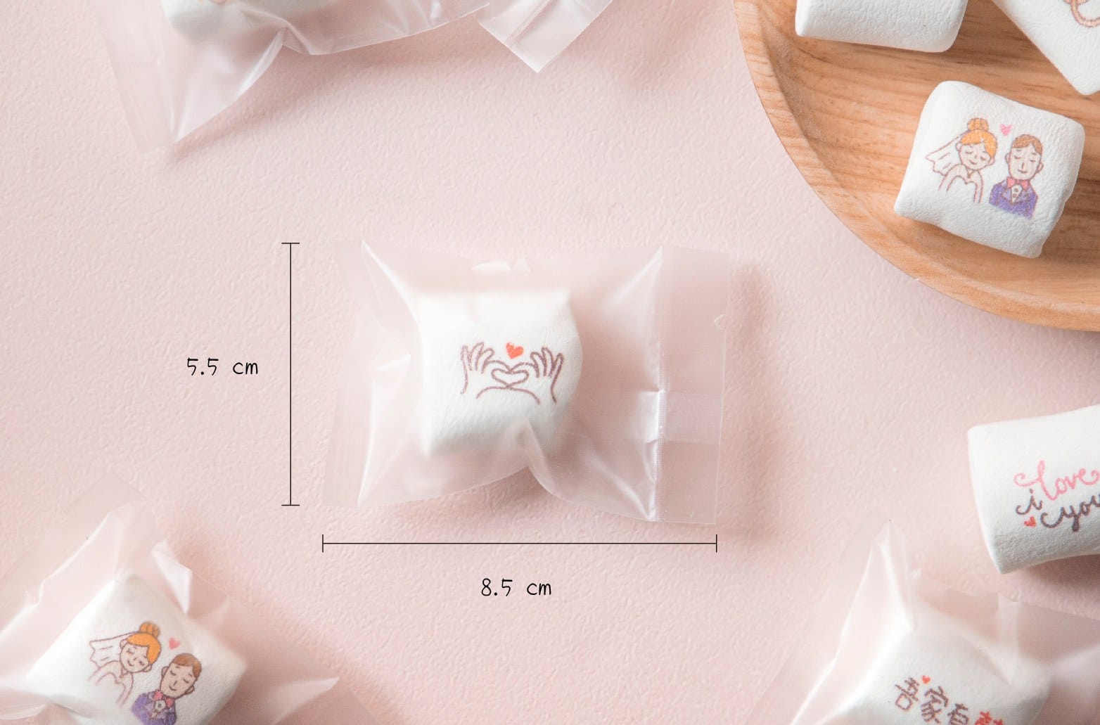 幸福婚禮系列主題棉花糖 商品圖7