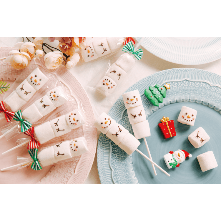 微笑雪人棉花棒棒糖 商品圖1