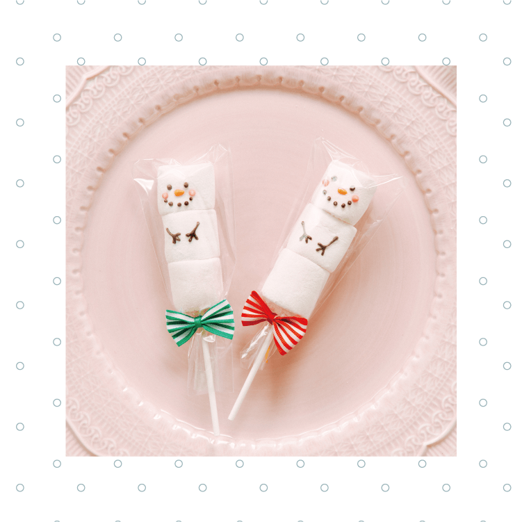 微笑雪人棉花棒棒糖 商品圖4