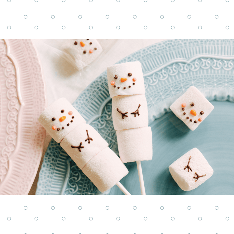 微笑雪人棉花棒棒糖 商品圖5