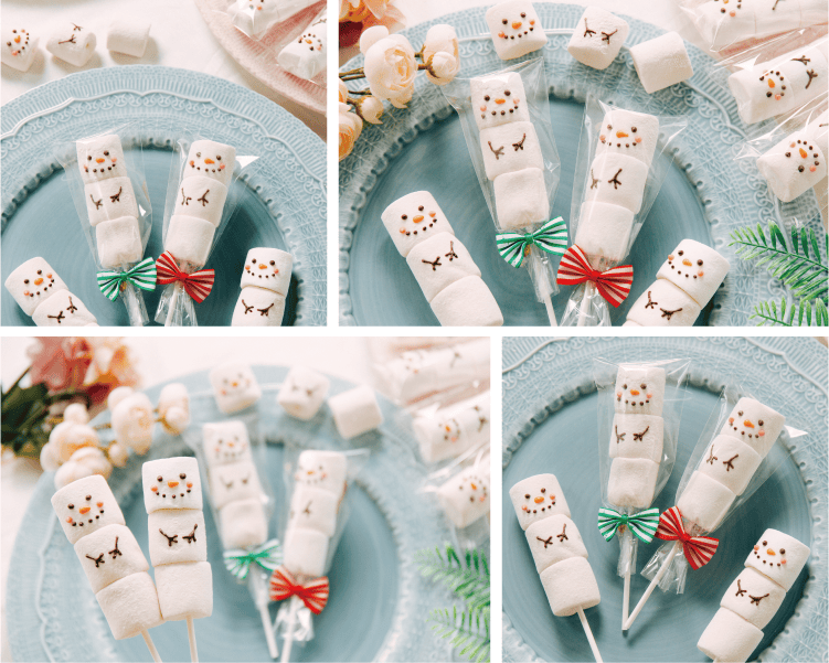 微笑雪人棉花棒棒糖 商品圖6