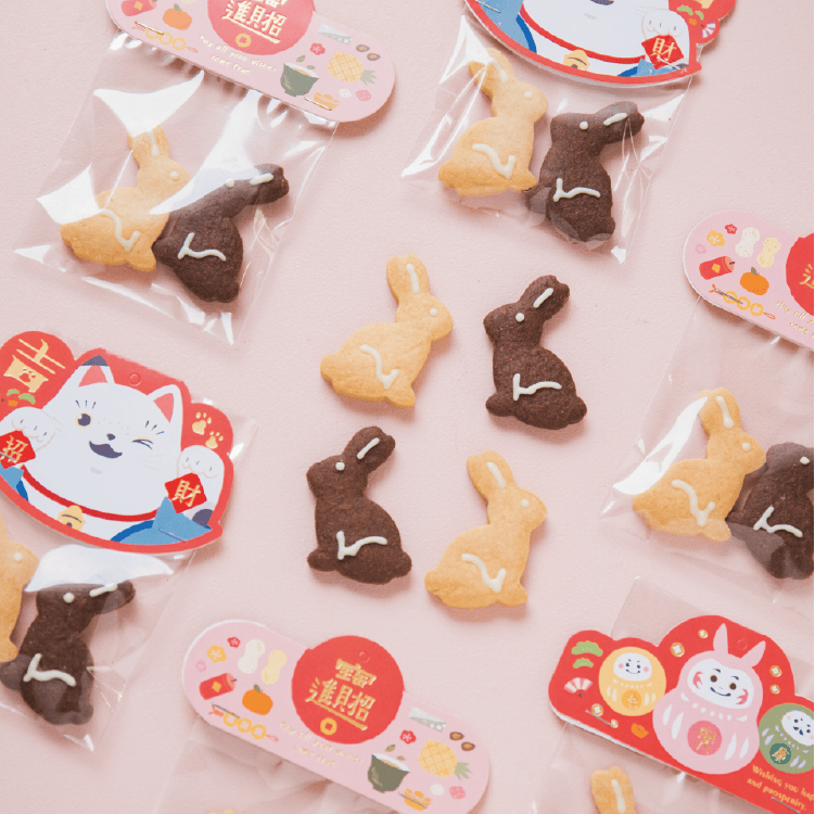 快樂兔兔造型糖霜餅乾 商品圖2