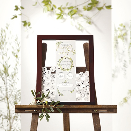 投入式結婚誓約迎賓簽名板WELCOME DROPS BOARD 商品圖1
