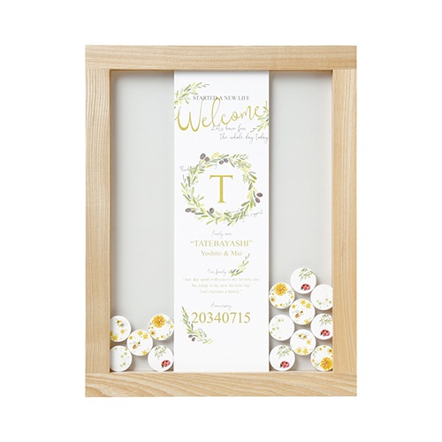 投入式結婚誓約迎賓簽名板WELCOME DROPS BOARD 商品圖7