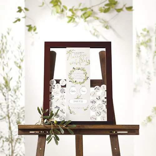 投入式結婚誓約迎賓簽名板WELCOME DROPS BOARD 商品圖12