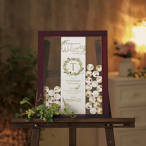 投入式結婚誓約迎賓簽名板WELCOME DROPS BOARD 商品圖13
