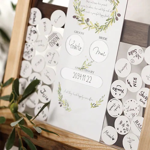 投入式結婚誓約迎賓簽名板WELCOME DROPS BOARD 商品圖16