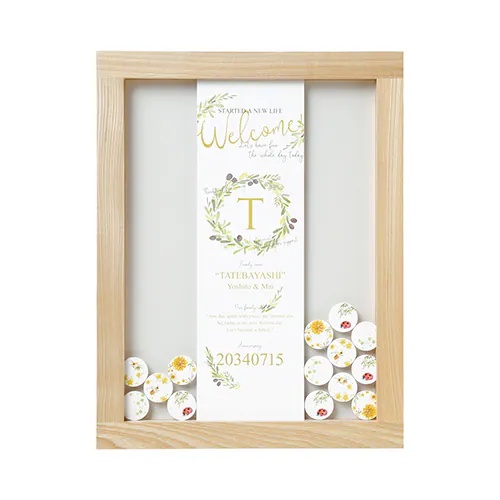 投入式結婚誓約迎賓簽名板WELCOME DROPS BOARD 商品圖17