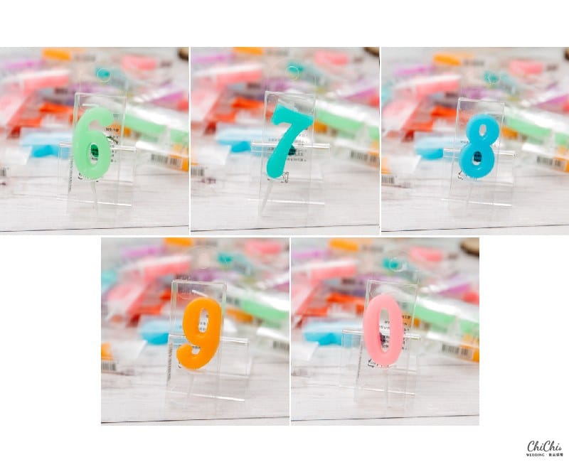 數字造型小蠟燭 商品圖3