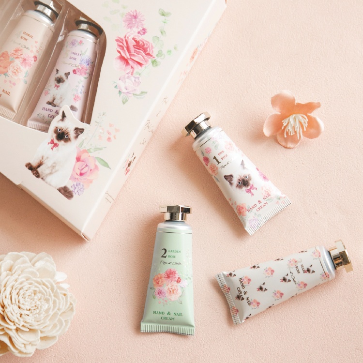 日本花草物語護手霜禮盒 商品圖7