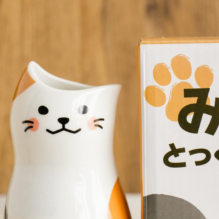 日本進口 三花貓清酒杯壺套組 商品圖5