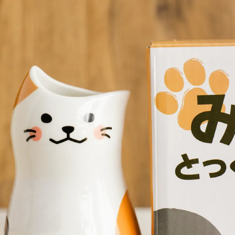 日本進口 三花貓清酒杯壺套組 商品圖11