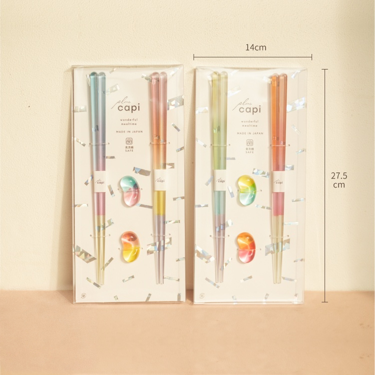 日本進口 光色成雙漸層對筷組 商品圖8