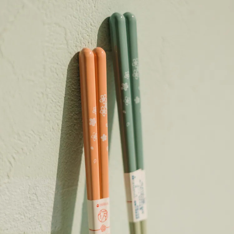 日本進口 山影花語對筷組 商品圖7