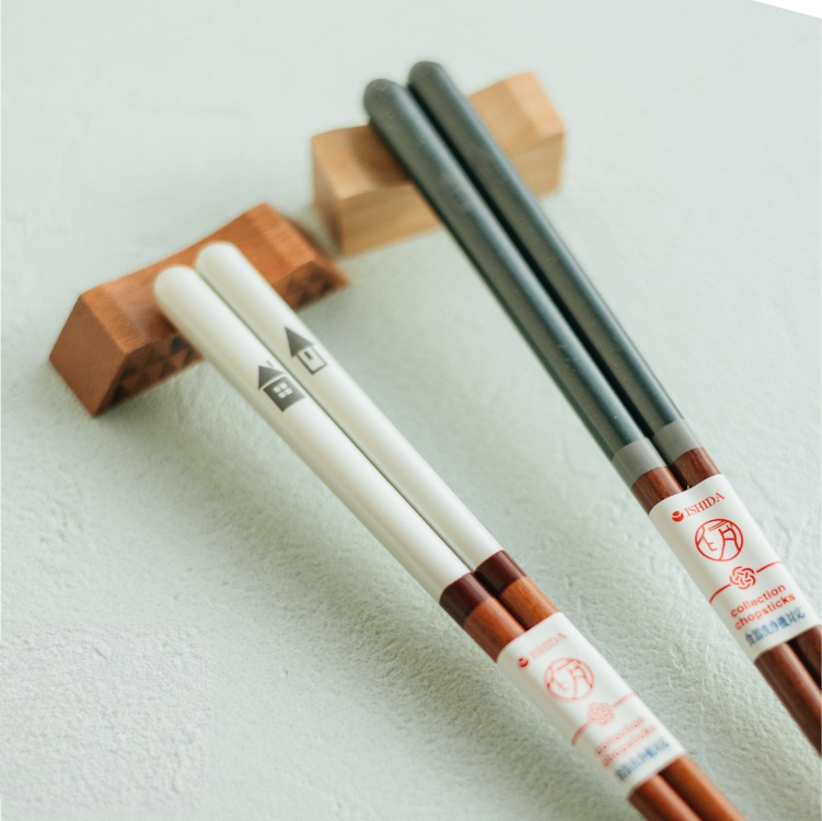 日本進口 幸福小屋對筷禮盒 商品圖1