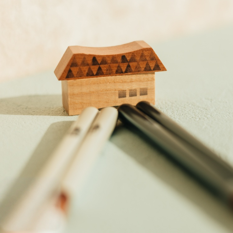 日本進口 幸福小屋對筷禮盒 商品圖2