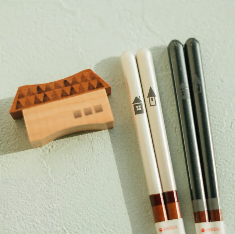 日本進口 幸福小屋對筷禮盒 商品圖10