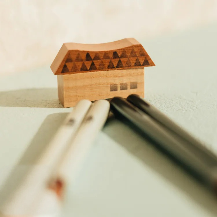 日本進口 幸福小屋對筷禮盒 商品圖11