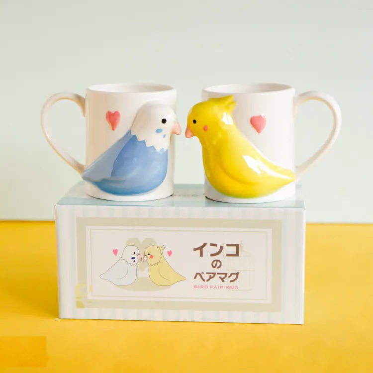 日本進口 愛情鳥對杯組合 商品圖6