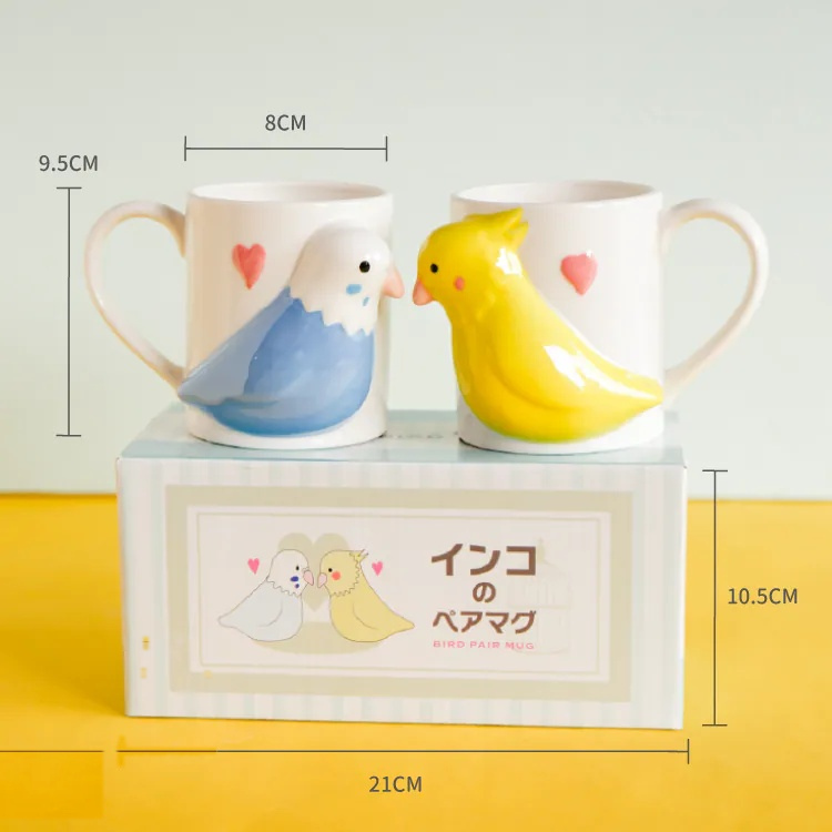 日本進口 愛情鳥對杯組合 商品圖10