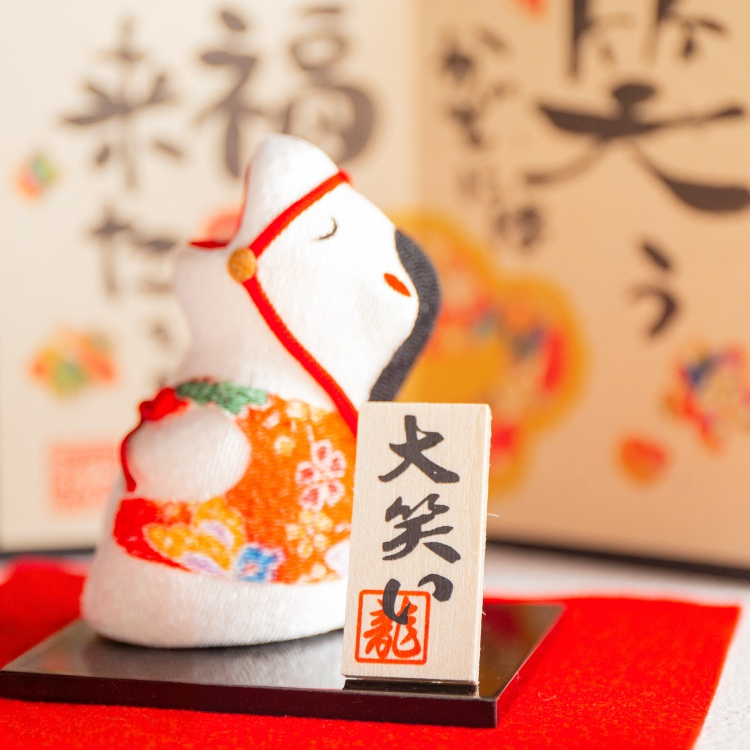日本進口 日式笑迎小福馬擺飾 商品圖2