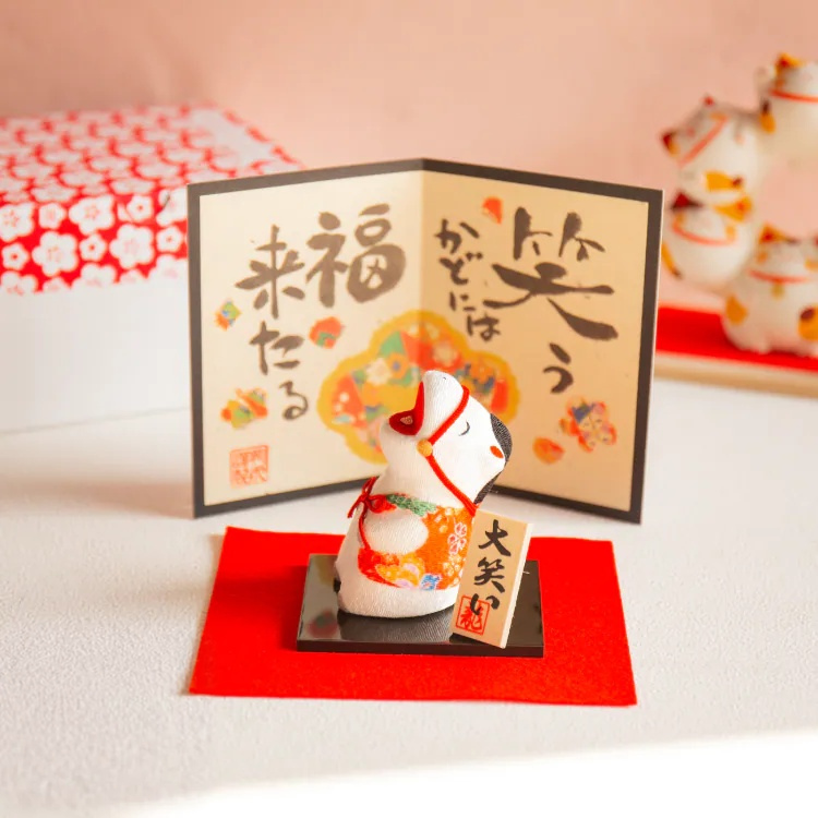 日本進口 日式笑迎小福馬擺飾 商品圖7