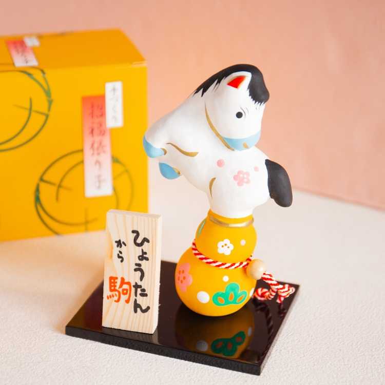 日本進口 日式躍福小馬擺飾 商品圖1