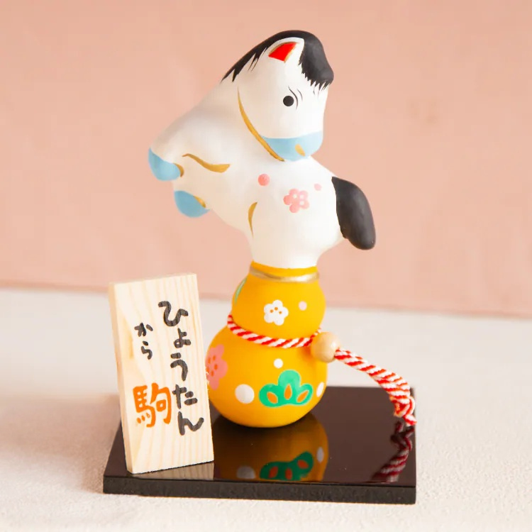 日本進口 日式躍福小馬擺飾 商品圖5