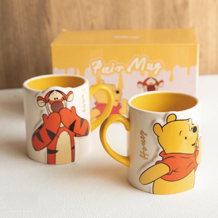 日本進口 維尼跳跳虎對杯 商品圖1