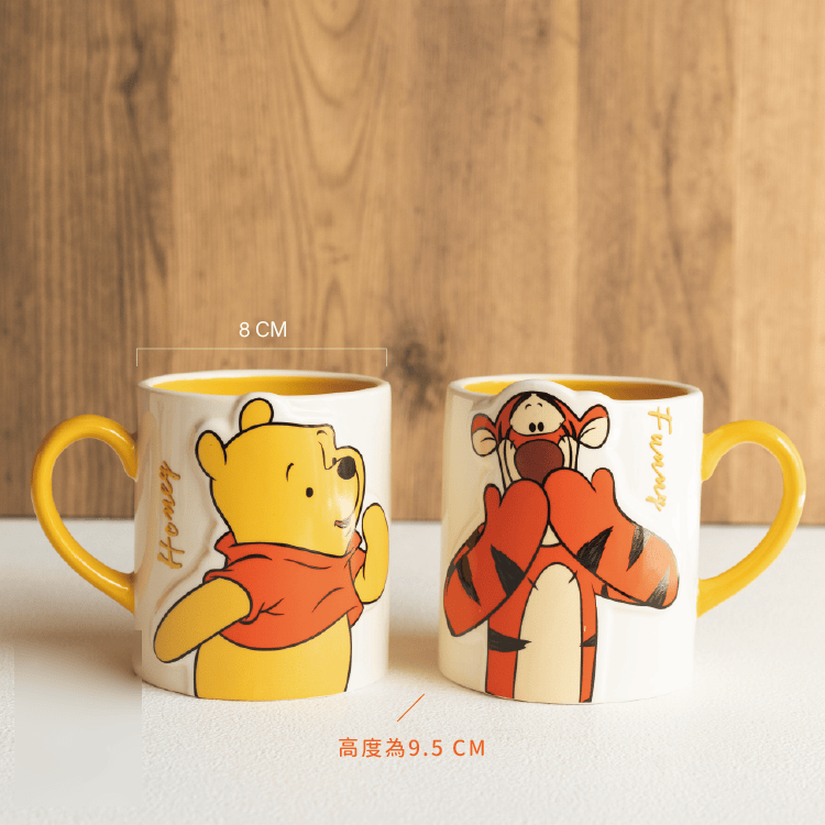 日本進口 維尼跳跳虎對杯 商品圖5