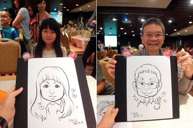 婚禮速寫畫家作品 10