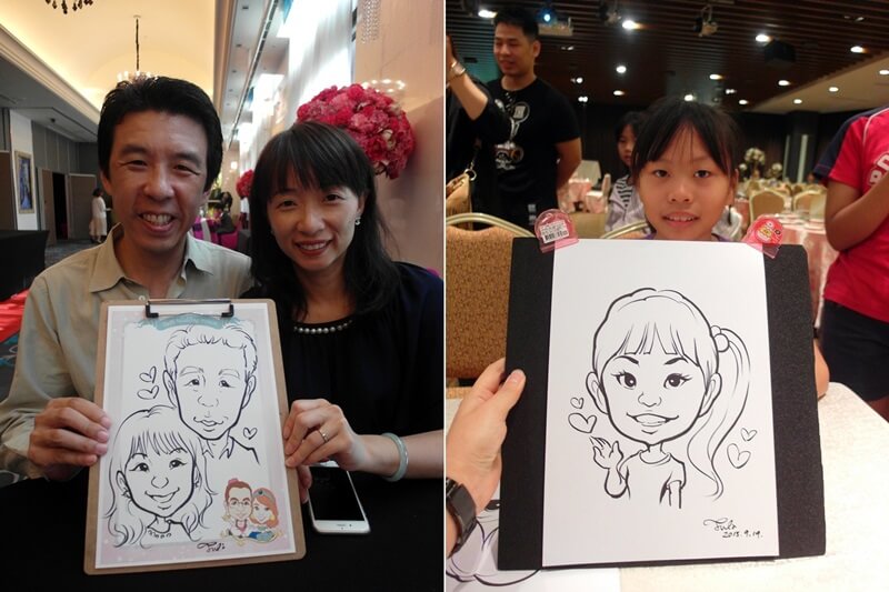 婚禮速寫畫家作品 07