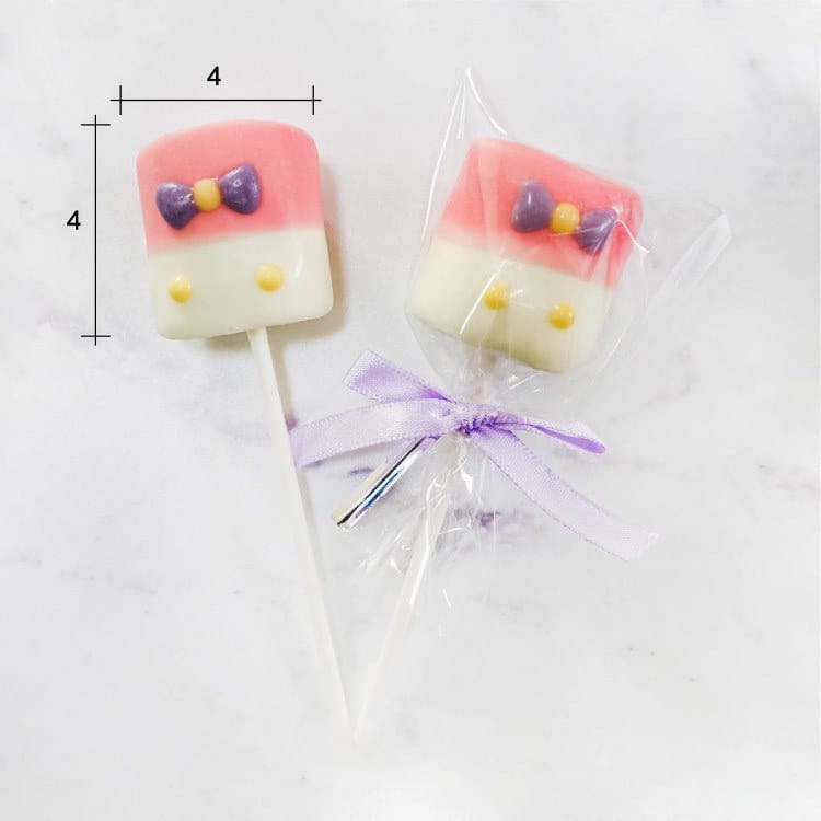 蝴蝶結造型棉花棒棒糖 商品圖8