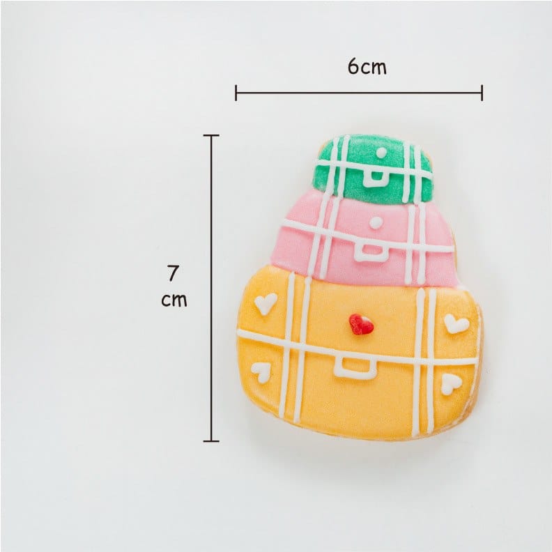 馬卡龍糖霜餅乾系列-愛情旅行箱 商品圖7