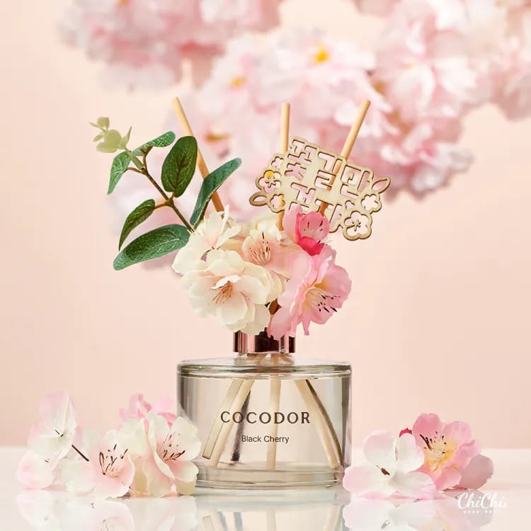 COCODOR-櫻花系列擴香瓶200ml-黑櫻桃 Black Cherry 商品圖4