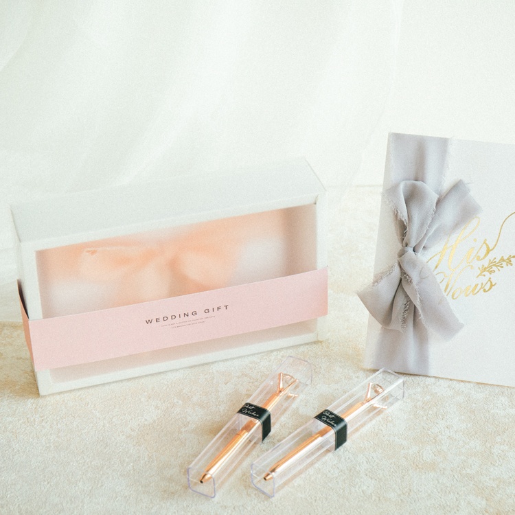 His＆Her 唯美燙金證婚誓詞卡 商品圖2