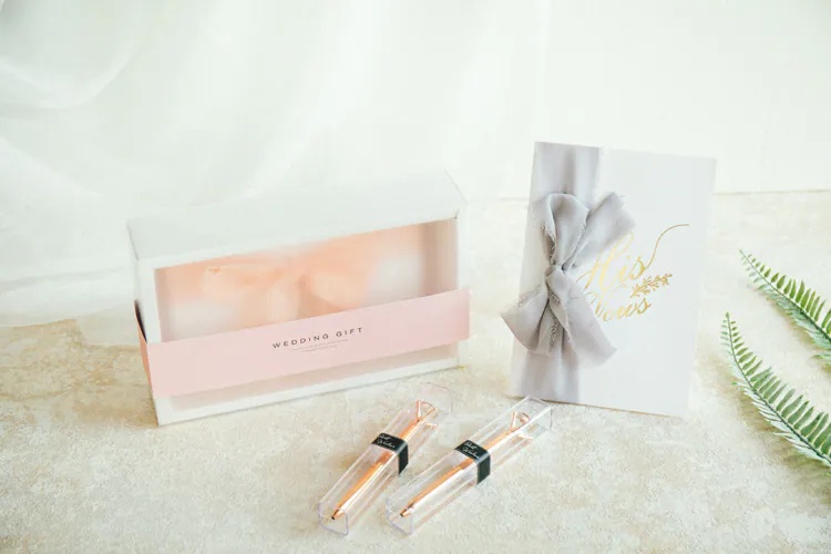 His＆Her 唯美燙金證婚誓詞卡 商品圖11