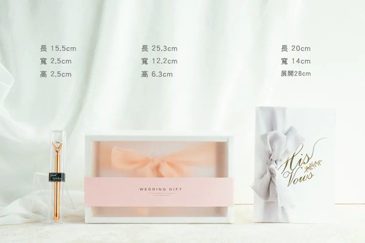 His＆Her 唯美燙金證婚誓詞卡 商品圖16
