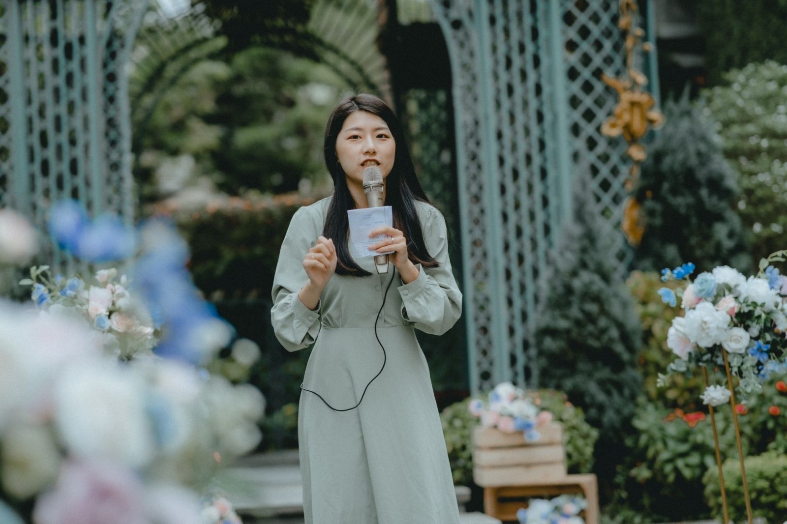 婚禮主持人 EJ 現場主持形象照 1