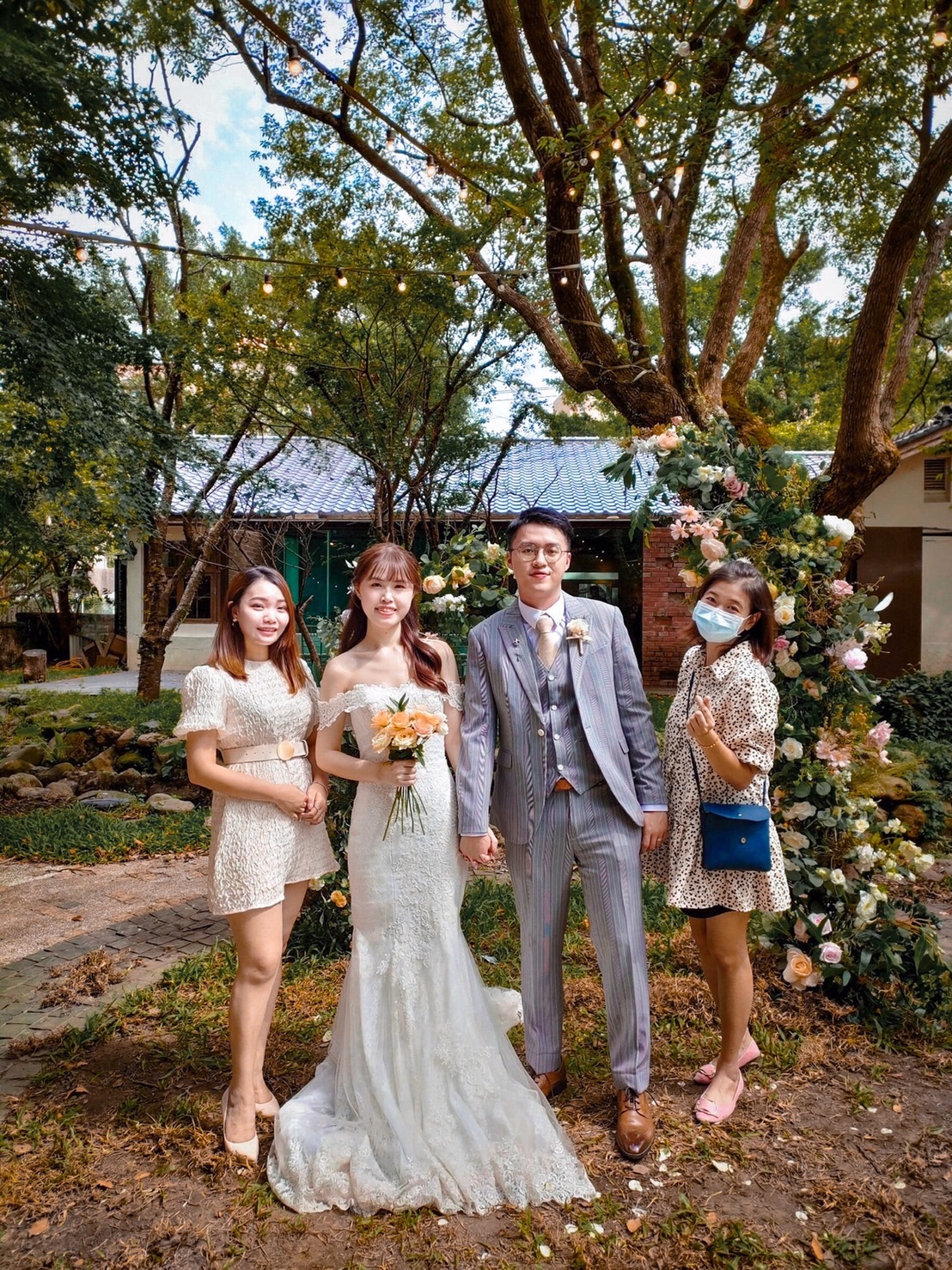 婚禮主持人 MINA CHANG 現場主持形象照 2