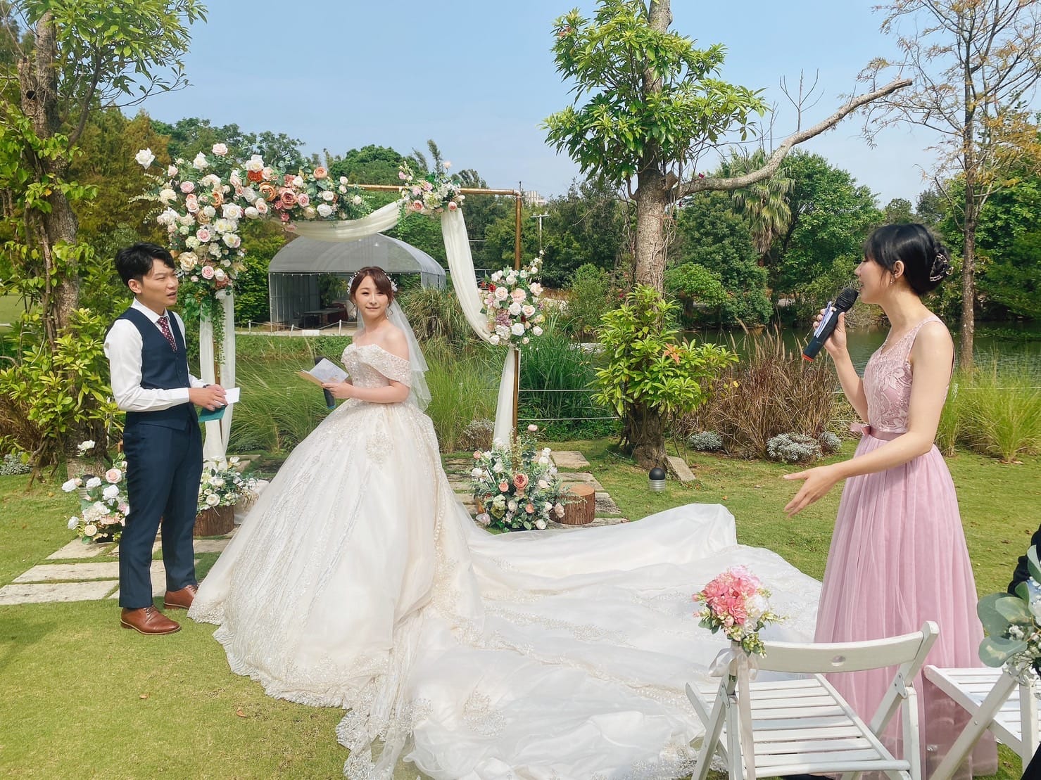 婚禮主持人 MIGA 現場主持形象照 12