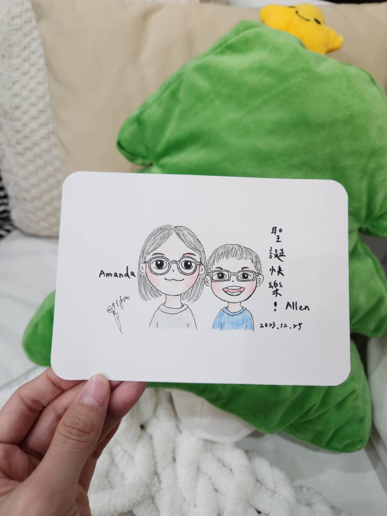 婚禮色鉛筆畫家作品 16